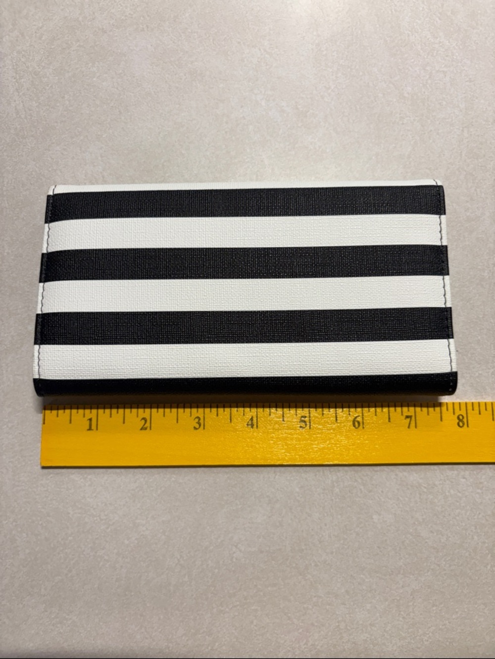 Kut from the Kloth Black & White Striped Wallet - Picture 4 of 5